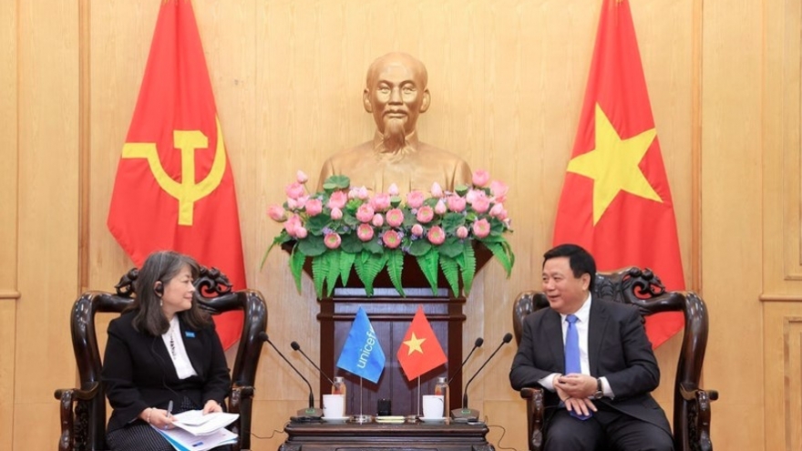 UNICEF eyes partnership with HCMA in policy research on child rights